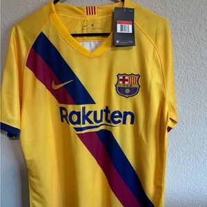 Nike Yellow Dri-FIT Soccer Jersey